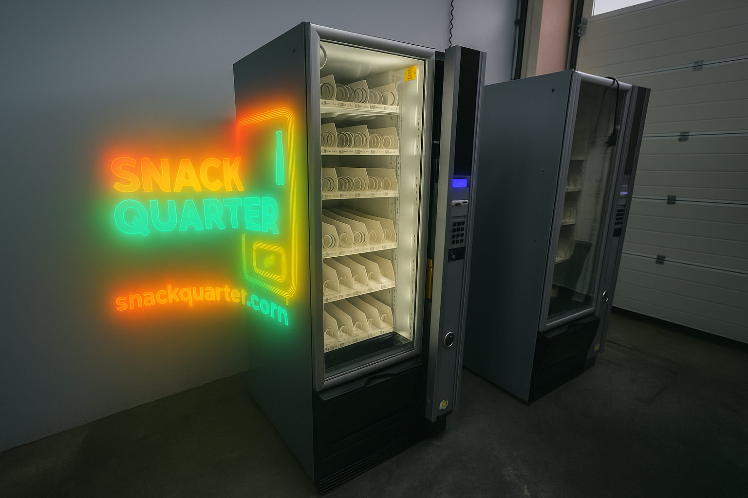 snack quarter vending machine